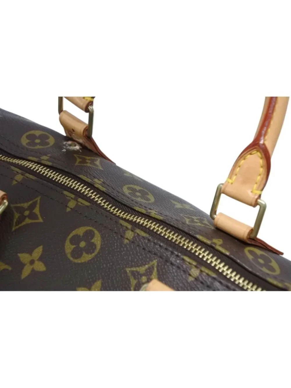 Louis Vuitton Speedy 30 Handbag Monogram Brown
